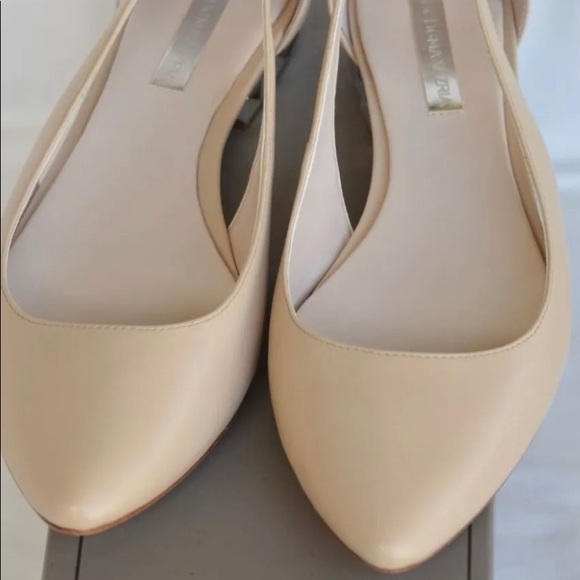 NWB BCBG Studded Heel Flat Beige US9M EU39 Orig225 - Picture 2 of 9